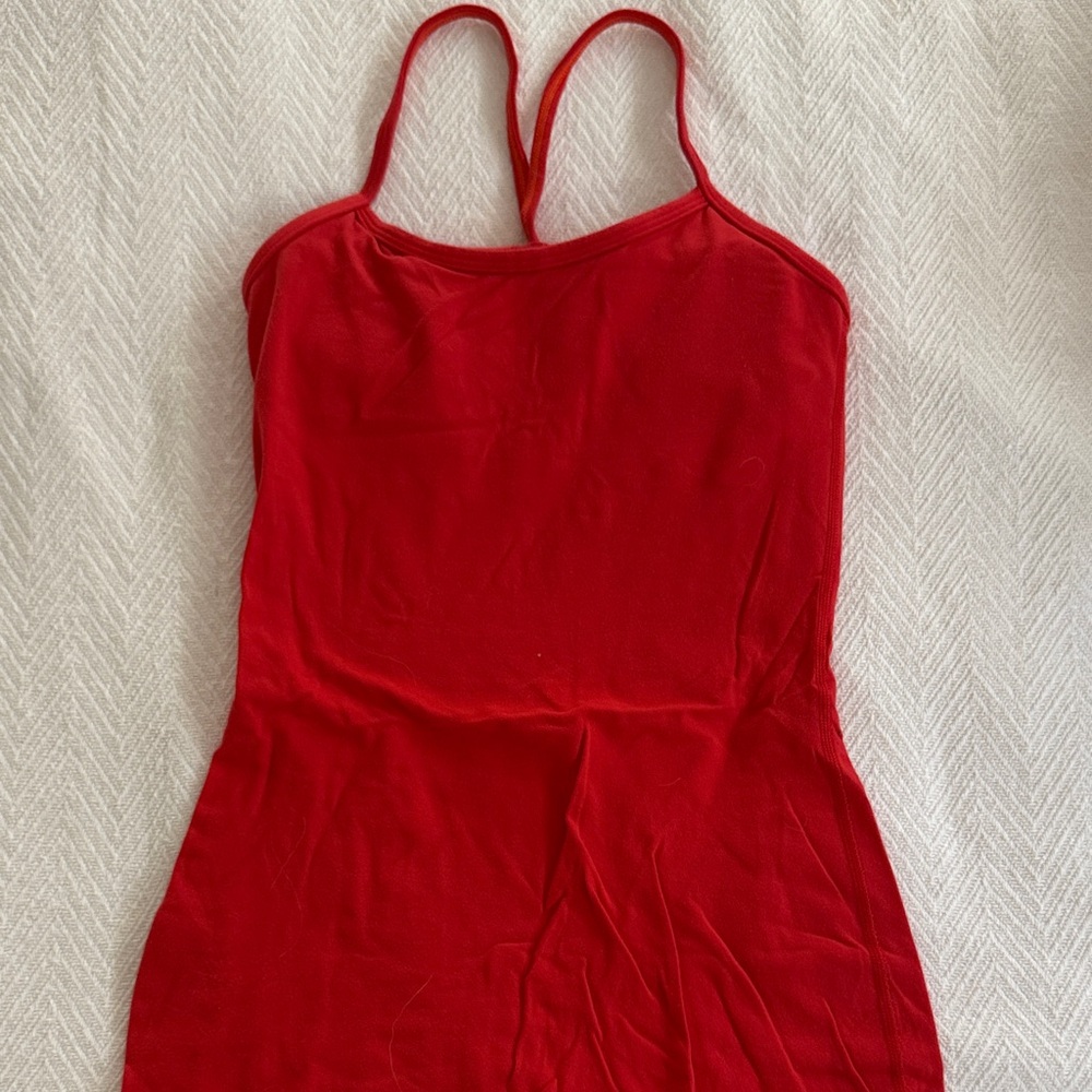 Lululemon women’s red tank top